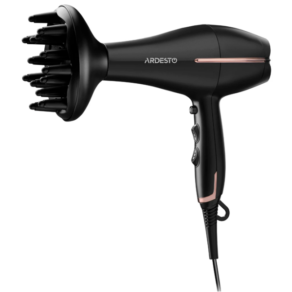 Uscător de păr Ardesto HD-Y220PRO Black  photo 3
