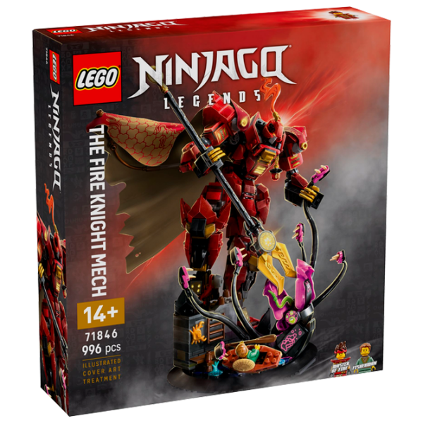Constructor LEGO The Fire Knight Mech Red Numărul de piese 996, 14+ photo 1