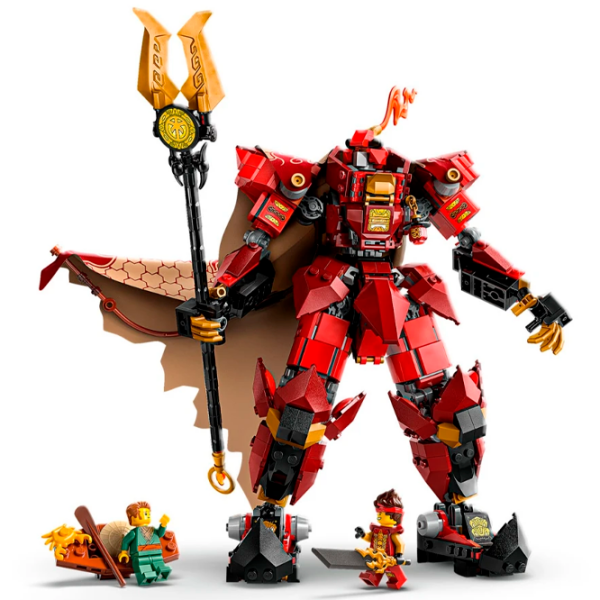 Constructor LEGO The Fire Knight Mech Red Numărul de piese 996, 14+ photo 2
