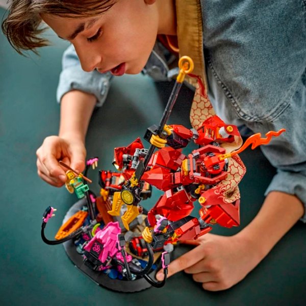 Constructor LEGO The Fire Knight Mech Red Numărul de piese 996, 14+ photo 3