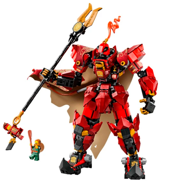 Constructor LEGO The Fire Knight Mech Red Numărul de piese 996, 14+ photo 4