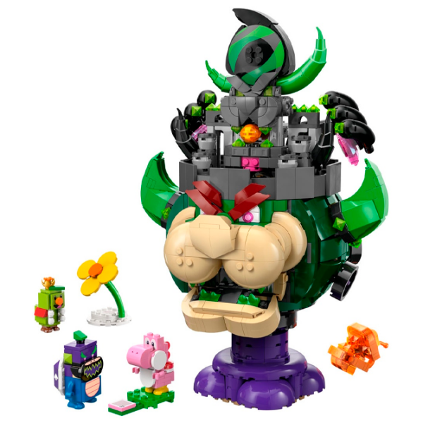 Constructor LEGO Prince Florian & Castle Bowser Green Numărul de piese 1251, 9+ photo 2