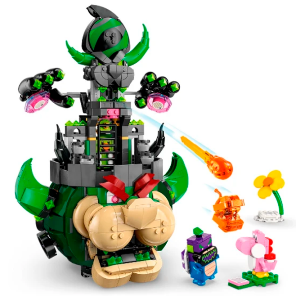 Constructor LEGO Prince Florian & Castle Bowser Green Numărul de piese 1251, 9+ photo 5