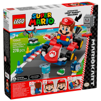 Constructor LEGO Interactive Mario & Standard Kart Red Numărul de piese 278, 7+