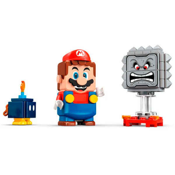 Constructor LEGO Interactive Mario & Standard Kart Red Numărul de piese 278, 7+ photo 4