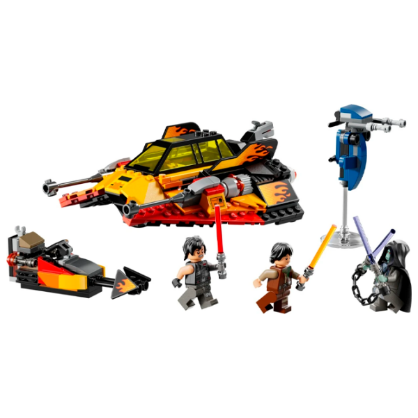 Constructor LEGO Force Burner Snowspeeder Orange Numărul de piese 349, 7+ photo 2