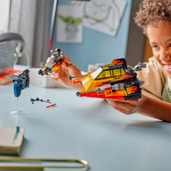 Constructor LEGO Force Burner Snowspeeder Orange Numărul de piese 349, 7+ photo 8