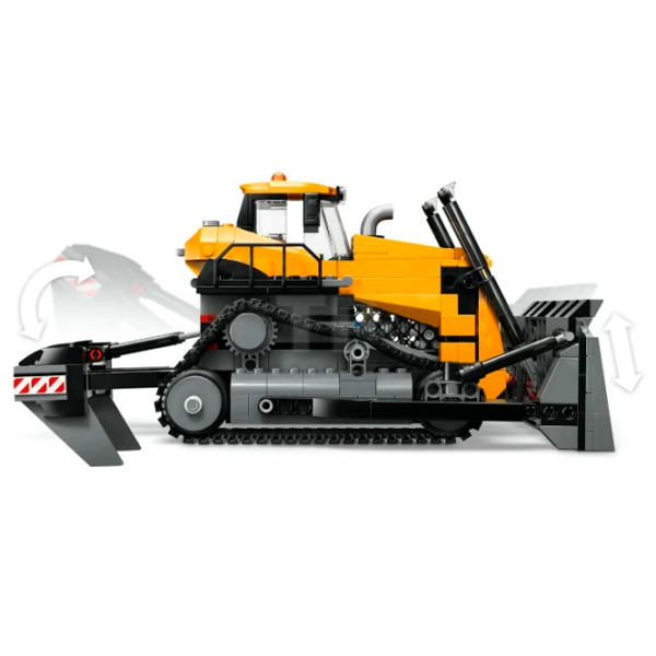 Constructor LEGO Bulldozer Yellow Numărul de piese 682, 8+ photo 2