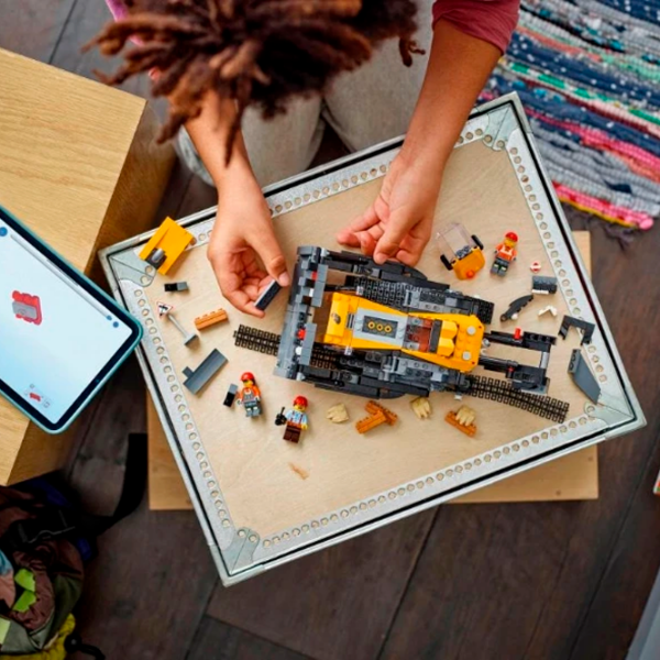 Constructor LEGO Bulldozer Yellow Numărul de piese 682, 8+ photo 4
