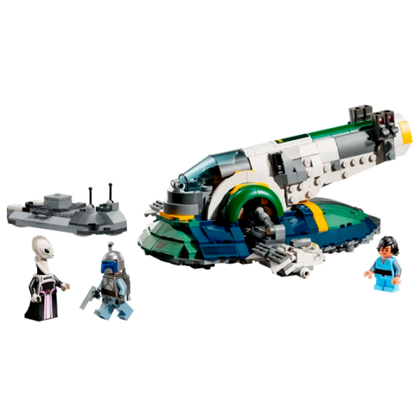 Constructor LEGO Jango Fetts Starship Green Numărul de piese 707, 9+ photo 2