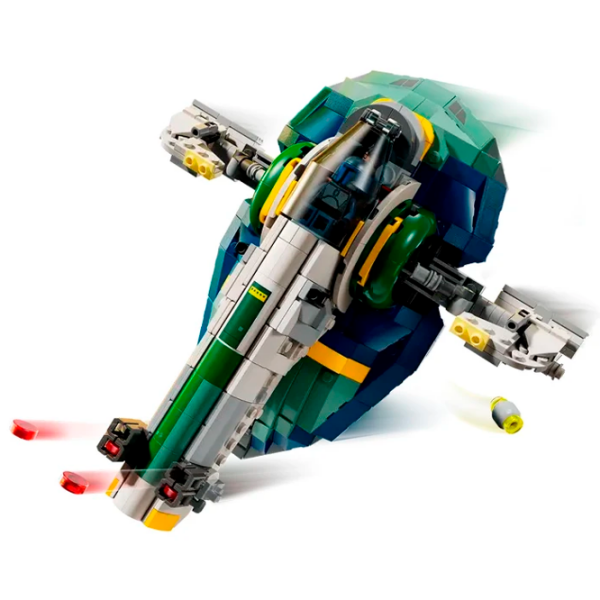 Constructor LEGO Jango Fetts Starship Green Numărul de piese 707, 9+ photo 4