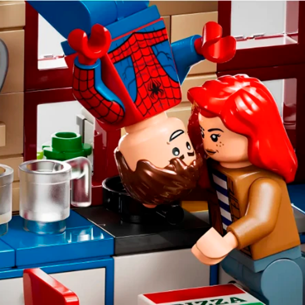 Constructor LEGO Peter Parker's Apartment Beige Numărul de piese 394, 8+ photo 5