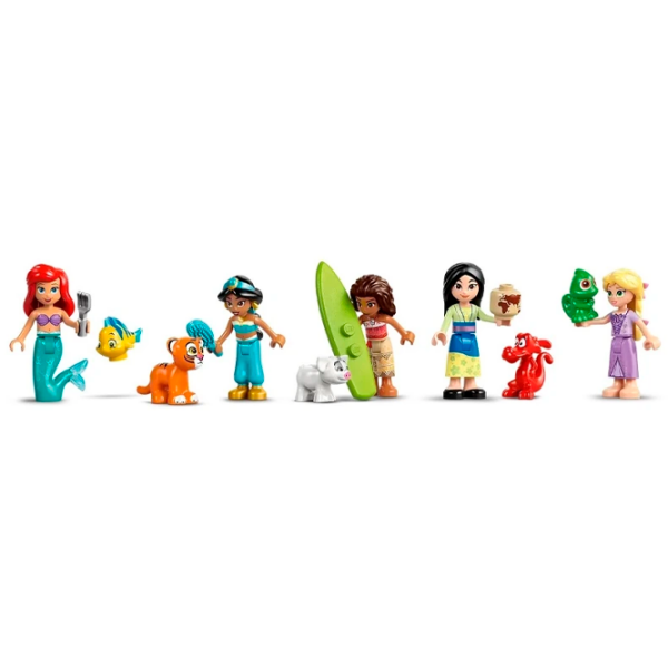 Constructor LEGO Princess Castle & Royal Pets Pink Numărul de piese 787, 6+ photo 4