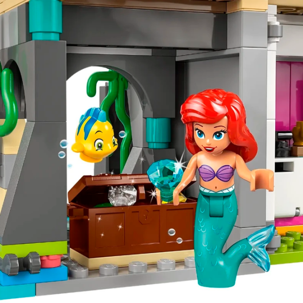 Constructor LEGO Princess Castle & Royal Pets Pink Numărul de piese 787, 6+ photo 6