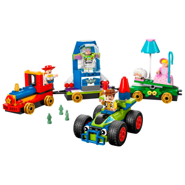 Constructor LEGO Toy Story Celebration Train & RC Car Green Numărul de piese 206, 4+ photo 2