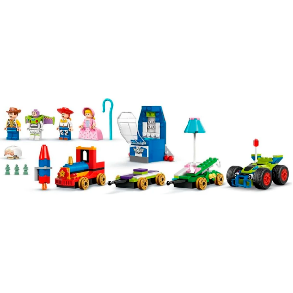 Constructor LEGO Toy Story Celebration Train & RC Car Green Numărul de piese 206, 4+ photo 3