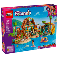Constructor LEGO Family Vacantion Beach Resort Brown Numărul de piese 1140, 8+