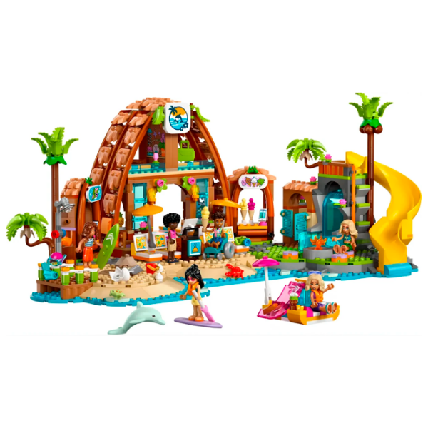 Constructor LEGO Family Vacantion Beach Resort Brown Numărul de piese 1140, 8+ photo 3