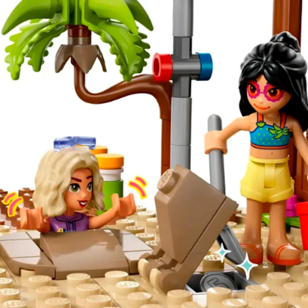 Constructor LEGO Family Vacantion Beach Resort Brown Numărul de piese 1140, 8+ photo 5