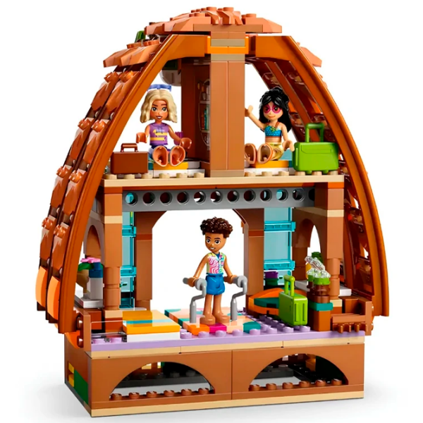 Constructor LEGO Family Vacantion Beach Resort Brown Numărul de piese 1140, 8+ photo 6