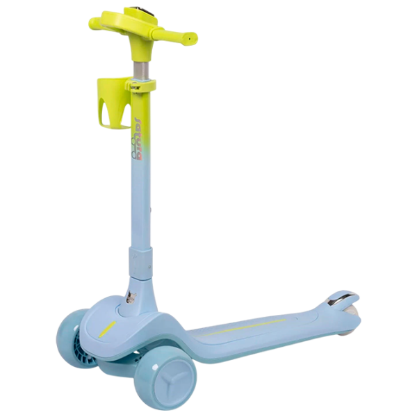 Trotinetă pentru copii cu trei roți Caretero Satura (CT.225900) Blue 3 ani, 50 kg, Din PU photo 1