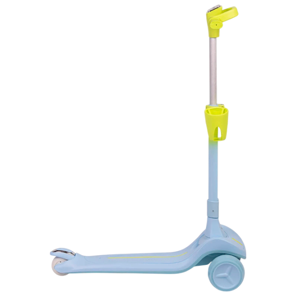 Trotinetă pentru copii cu trei roți Caretero Satura (CT.225900) Blue 3 ani, 50 kg, Din PU photo 3