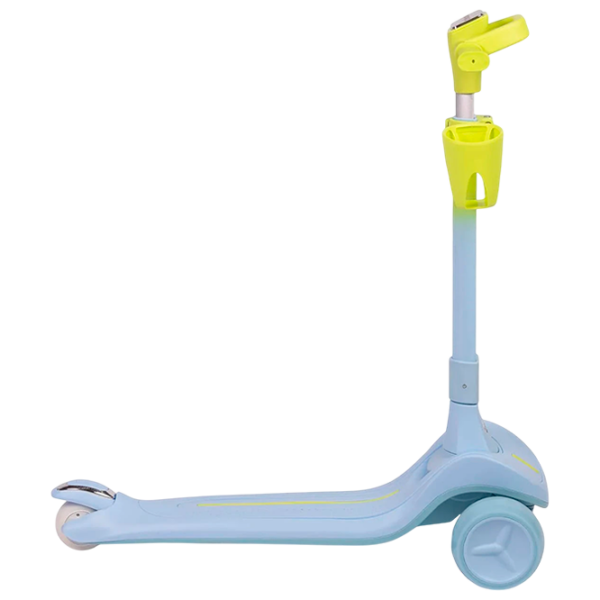 Trotinetă pentru copii cu trei roți Caretero Satura (CT.225900) Blue 3 ani, 50 kg, Din PU photo 4
