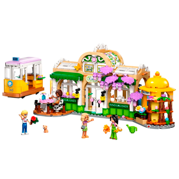 Constructor LEGO Plant Café & Flower Shop Beige Numărul de piese 1138, 9+ photo 2