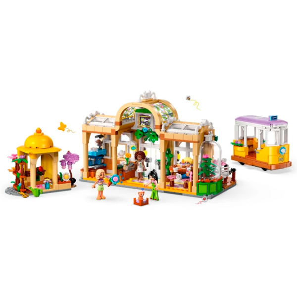 Constructor LEGO Plant Café & Flower Shop Beige Numărul de piese 1138, 9+ photo 4