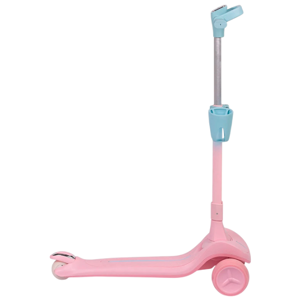 Trotinetă pentru copii cu trei roți Caretero Satura (CT.225900) Pink 3 ani, 50 kg, Din PU photo 2
