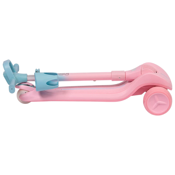 Trotinetă pentru copii cu trei roți Caretero Satura (CT.225900) Pink 3 ani, 50 kg, Din PU photo 4