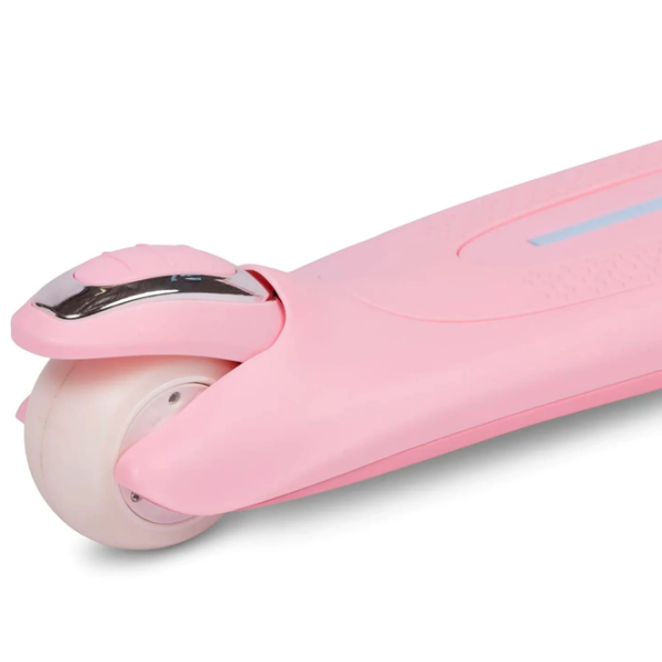 Trotinetă pentru copii cu trei roți Caretero Satura (CT.225900) Pink 3 ani, 50 kg, Din PU photo 8