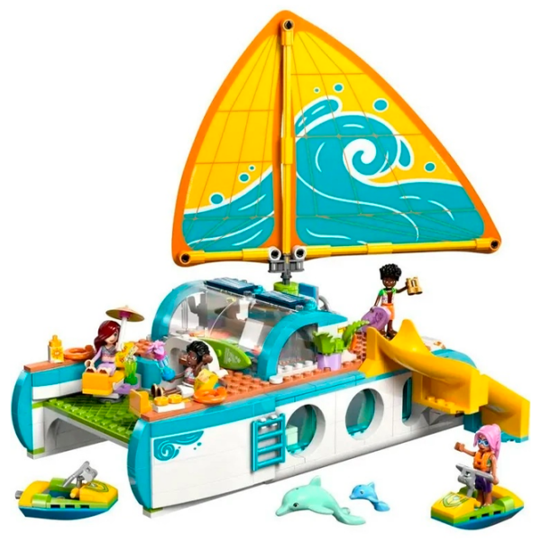 Constructor LEGO Travel Boat Adventure Blue Numărul de piese 685, 8+ photo 3