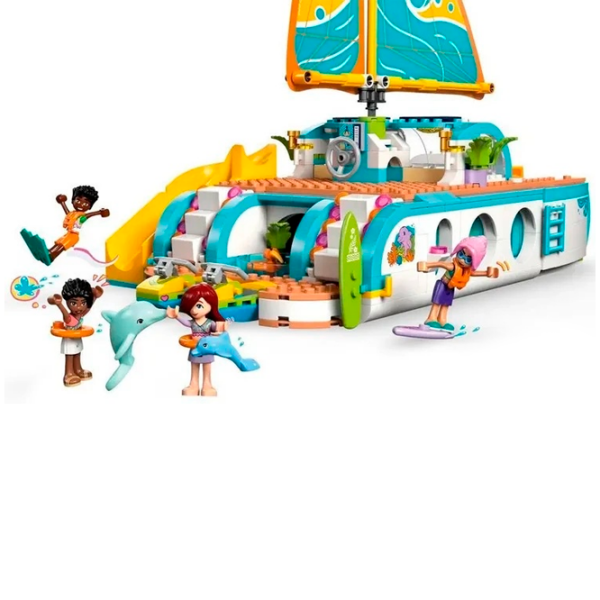 Constructor LEGO Travel Boat Adventure Blue Numărul de piese 685, 8+ photo 5