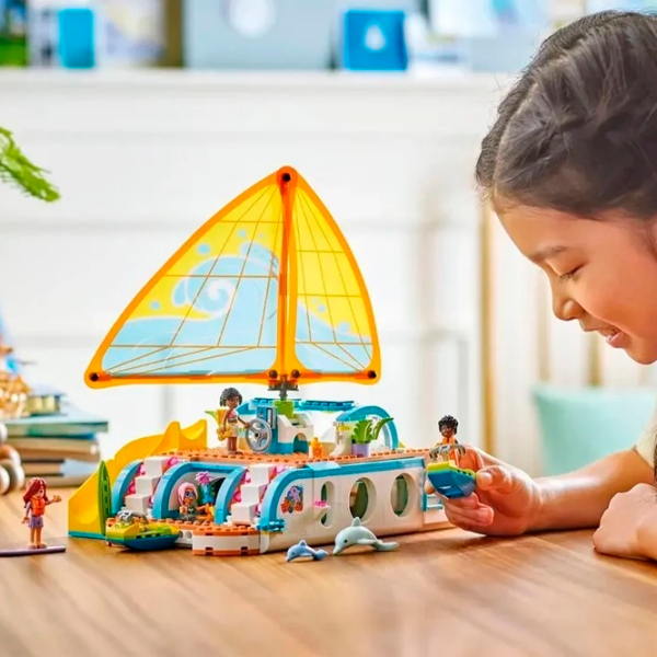 Constructor LEGO Travel Boat Adventure Blue Numărul de piese 685, 8+ photo 8