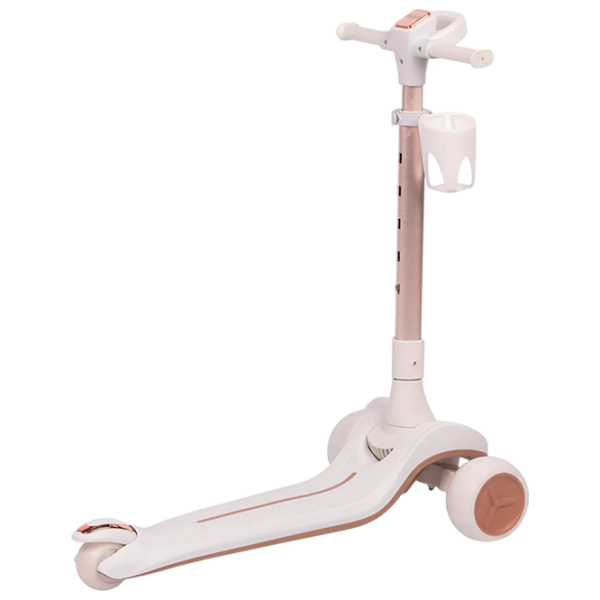 Trotinetă pentru copii cu trei roți Caretero Satura (CT.225900) White 3 ani, 50 kg, Din PU photo 3