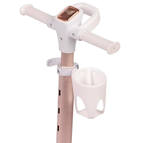 Trotinetă pentru copii cu trei roți Caretero Satura (CT.225900) White 3 ani, 50 kg, Din PU photo 6