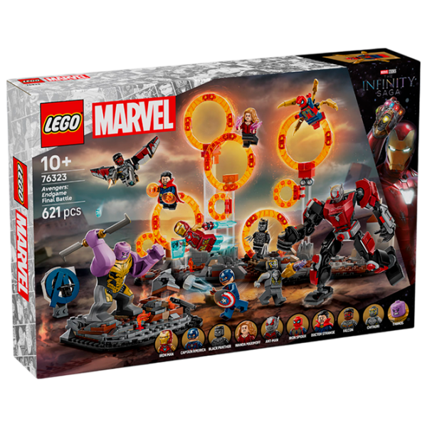 Constructor LEGO Avengers: Endgame Final Battle Red Numărul de piese 621, 10+ photo 1