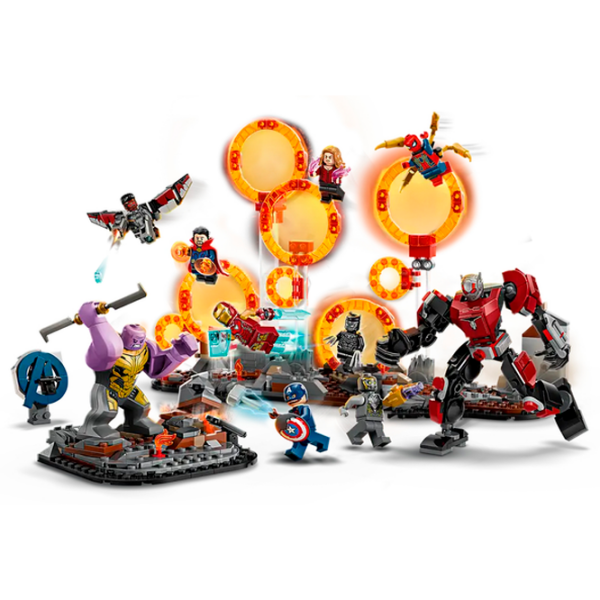 Constructor LEGO Avengers: Endgame Final Battle Red Numărul de piese 621, 10+ photo 2