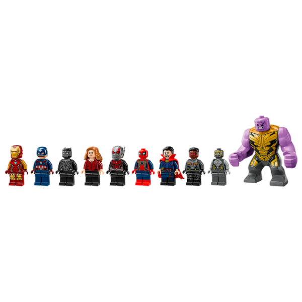 Constructor LEGO Avengers: Endgame Final Battle Red Numărul de piese 621, 10+ photo 4