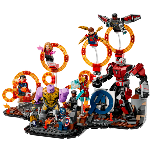Constructor LEGO Avengers: Endgame Final Battle Red Numărul de piese 621, 10+ photo 5
