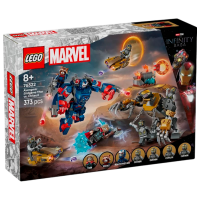 Constructor LEGO Avengers: Endgame Thor Vs. Chitauri Blue Numărul de piese 373, 8+