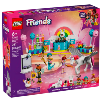 Constructor LEGO Costume Party With Unicorn & Fairy Pink Numărul de piese 261, 6+