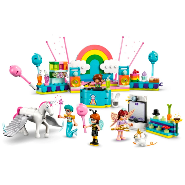 Constructor LEGO Costume Party With Unicorn & Fairy Pink Numărul de piese 261, 6+ photo 7