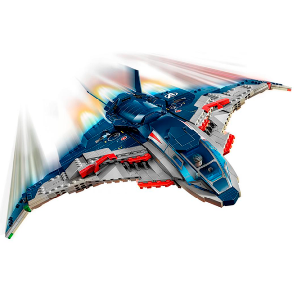 Constructor LEGO Avengers: Age Of Ultron Quinjet Blue Numărul de piese 1131, 12+ photo 5
