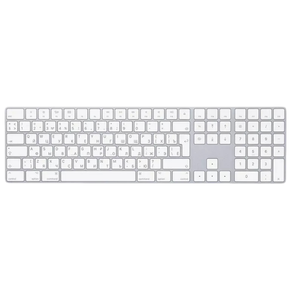 Клавиатура Apple Magic Keyboard Серебряный Для дома и офиса, Беспроводные photo 1
