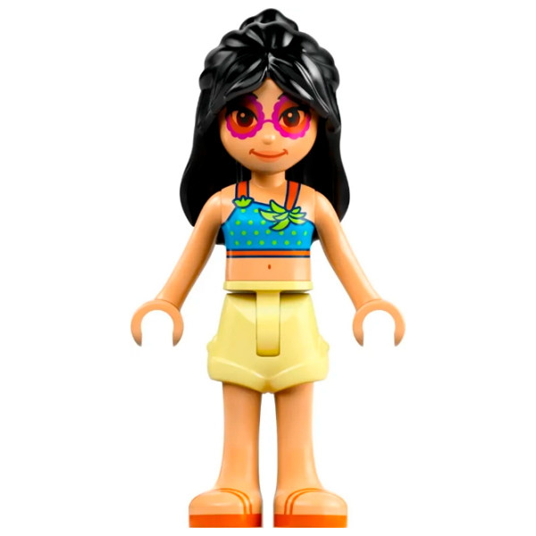 Constructor LEGO Unicorn & Flamingo Pool Party Pink Numărul de piese 99, 5+ photo 4