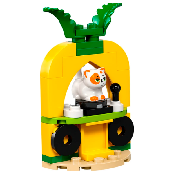 Constructor LEGO Unicorn & Flamingo Pool Party Pink Numărul de piese 99, 5+ photo 6