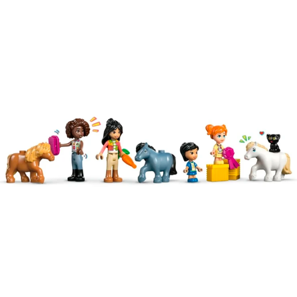 Constructor LEGO Pony Ranch & Stable Brown Numărul de piese 727, 7+ photo 2