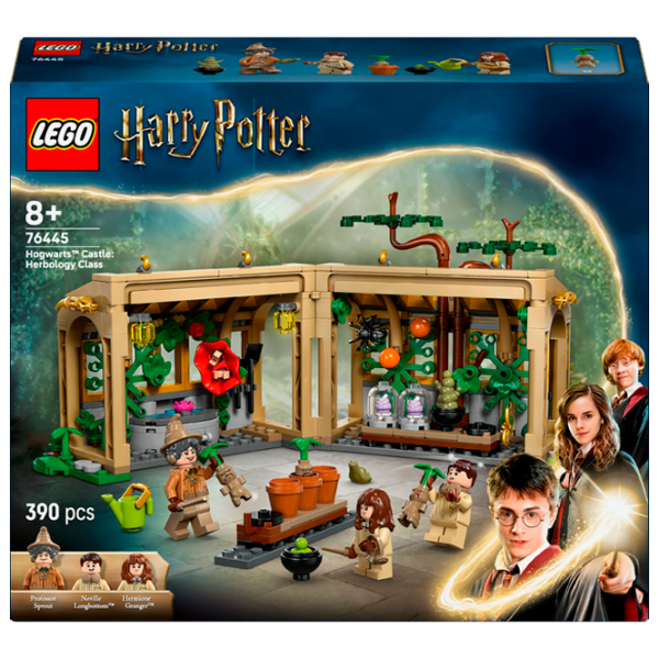 Constructor LEGO Hogwarts™ Castle: Herbology Class Brown Numărul de piese 390, 8+ photo 1